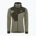 Herren-Trekking-Sweatshirt Salewa Puez 2 Dry Hood FZ dunkeloliv melange