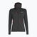 Trekking Sweatshirt Hoodie Damen Salewa Agner Hybrid PL/DST black out melange