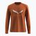 Herren-Longsleeve Salewa Solidlogo Dry bombay brown
