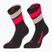 Socken DYNAFIT Ultra Mid black out ultra coral/6A10