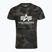Herren Alpha Industries Basic Camo schwarz camo polo shirt