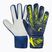 Torwarthandschuhe Reusch Attrakt Starter Solid premium blue/sfty yellow