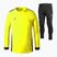 Torwart-Set Kinder Reusch Match Set Junior safety yellow/black