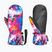 Kinder-Skihandschuhe Reusch Carter R-Tex XT Junior Fäustlinge black/multicolor snowflake