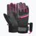 Kinder Skihandschuhe Reusch Leo R-Tex XT black/black melange/pink glo