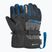 Kinder Skihandschuhe Reusch Rocket GORE-TEX black/black melange/brilliant blue
