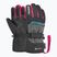 Kinder Skihandschuhe Reusch Rocket GORE-TEX black/black melange/pink glo