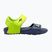Kinder-Sandalen Kangaroos KangaSwim II dark navy/lime
