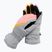 Skihandschuhe Kinder ZIENER Loriko AS grau-rosa 81993