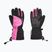 ZIENER Laval AS AW vblack fuchsia pink Kinder-Skihandschuh