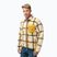 Jack Wolfskin Herren-Fleece-Sweatshirt Felslicht Check panna cotta