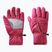 Jack Wolfskin Easy Entry Kinder-Trekkinghandschuhe dunkel fuchsia