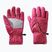 Jack Wolfskin Easy Entry Kinder-Trekkinghandschuhe dunkel fuchsia