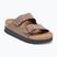 Badelatschen BIRKENSTOCK Arizona Flex Platform Birko-Flor mocca