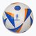 adidas Fussballiebe Club Fußball weiß/glow blau/lucky orange Größe 4