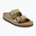 Badelatschen BIRKENSTOCK Arizona Birko-Flor faded khaki/dark brown os