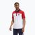 Poloshirt Herren FILA Lianshan Blocked bright white-true red