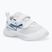 Kinder-Hallensportschuhe PUMA Varion II V Jr puma weiß/blau horizon