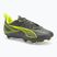 Fußballschuhe Kinder PUMA Ultra 5 Play FG/AG Jr matte aged silver/yellow alert/puma aged silver