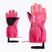 Kinder Skihandschuhe ZIENER Levio AS Minis tie dye pop pink