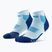 CEP Damen Kompressionssocken Run Low Cut 5.0 ice/blau