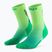 CEP Damen Kompressionssocken Run Edt. Gradient Mid Cut Compression 5.0 grün/lime fade