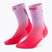 CEP Damen Kompressionssocken Run Edt. Gradient Mid Cut Compression 5.0 rosa/lila fade