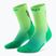 CEP Herren Kompressionssocken Run Edt. Gradient Mid Cut Compression 5.0 grün/lime fade