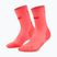 Damensocken CEP Ultralight Mid Cut 4.0 neon coral/red