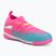 Kinder Fußballschuhe PUMA Future 9 Match TT + Mid Jr poison pink/puma wht/sun stream/bright aqua/puma blk