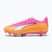 Kinder Fußballschuhe PUMA Ultra 6 Play FG/AG Jr poison pink/puma white/sun stream/bright aqua/puma black