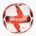 Uhlsport Attack Addglue Fußball weiß/rot/silber Größe 4