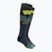 Herrenskisocken ORTOVOX Freeride Long Socks Cozy schwarz steel