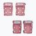 Globber Toddler tiefes Pastellrosa/Formen Babyschützer-Set