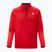 Sweatshirt Hoodie Herren Descente Shoulder Trim T-Neck electric red