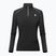 Women's Descente Schulterbesatz T-Neck Sweatshirt schwarz