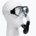 TUSA Tauchset Maske + Schnorchel Schwarz UC-7519P