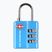 Lifeventure TSA Combi Lock Vorhängeschloss blau