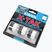 Squash-Schlägergriffband Karakal X Tak 3 pack white