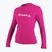 Damenschwimmen Langarm O'Neill Basic Skins Sun Shirt fuchsrosa