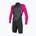 Kinder-Neoprenanzug O'Neill Youth Reactor-2 2mm Back Zip LS Spring black/berry