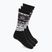 Skisocken Surfanic Pro Tech  3er-Pack Fairisle black
