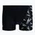 Herren Speedo Allover V-Cut Aquqshort Schwimm-Boxershorts schwarz 68-09734F392