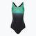 Speedo Digital Placement Medalist Damen Badeanzug einteilig schwarz-blau 68-12199G702