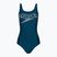 Einteiliger Badeanzug Speedo Logo Deep U-Back blau 68-12369G711