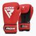 Boxhandschuhe RDX Apex SPaarring Training Boxing Hook & Loop red