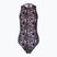 Badeanzug Damen ZONE3 OWS Renew High Neck black/white