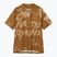 Herren Fahrradtrikot Endura Singletrack Print trail bronze