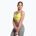 Gymshark Ruched Training Sport glitch gelb Fitness-BH