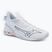 Frauen-Handballschuhe Mizuno Wave Mirage 5 weiß/navy Pfingstrose/Pfirsich parfait